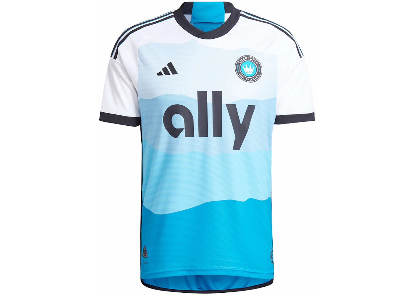 adidas Charlotte FC 24/25 Home Authentic Jersey Sharp Blue/White