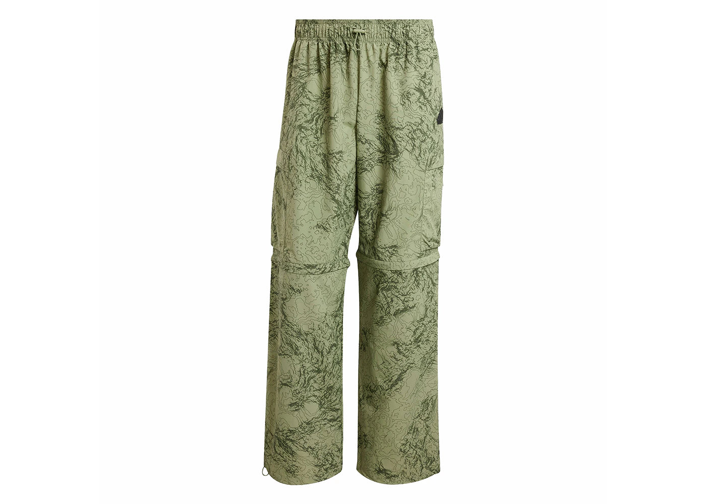 adidas City Escape Premium Zip-Off Cargo Pants Tent Green