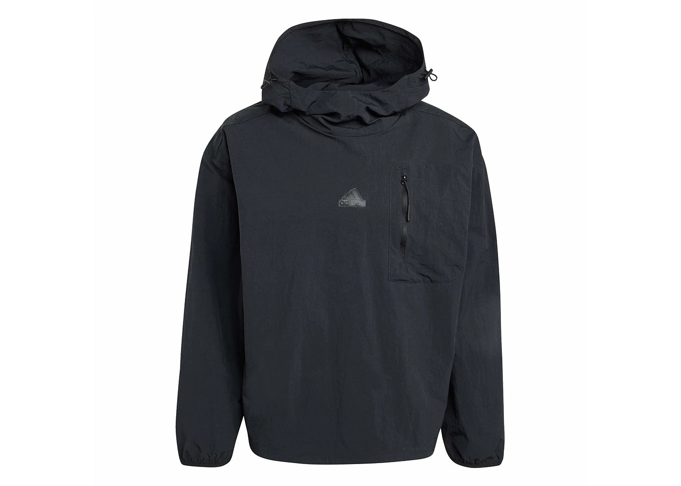 adidas City Escape Woven Hoodie Black