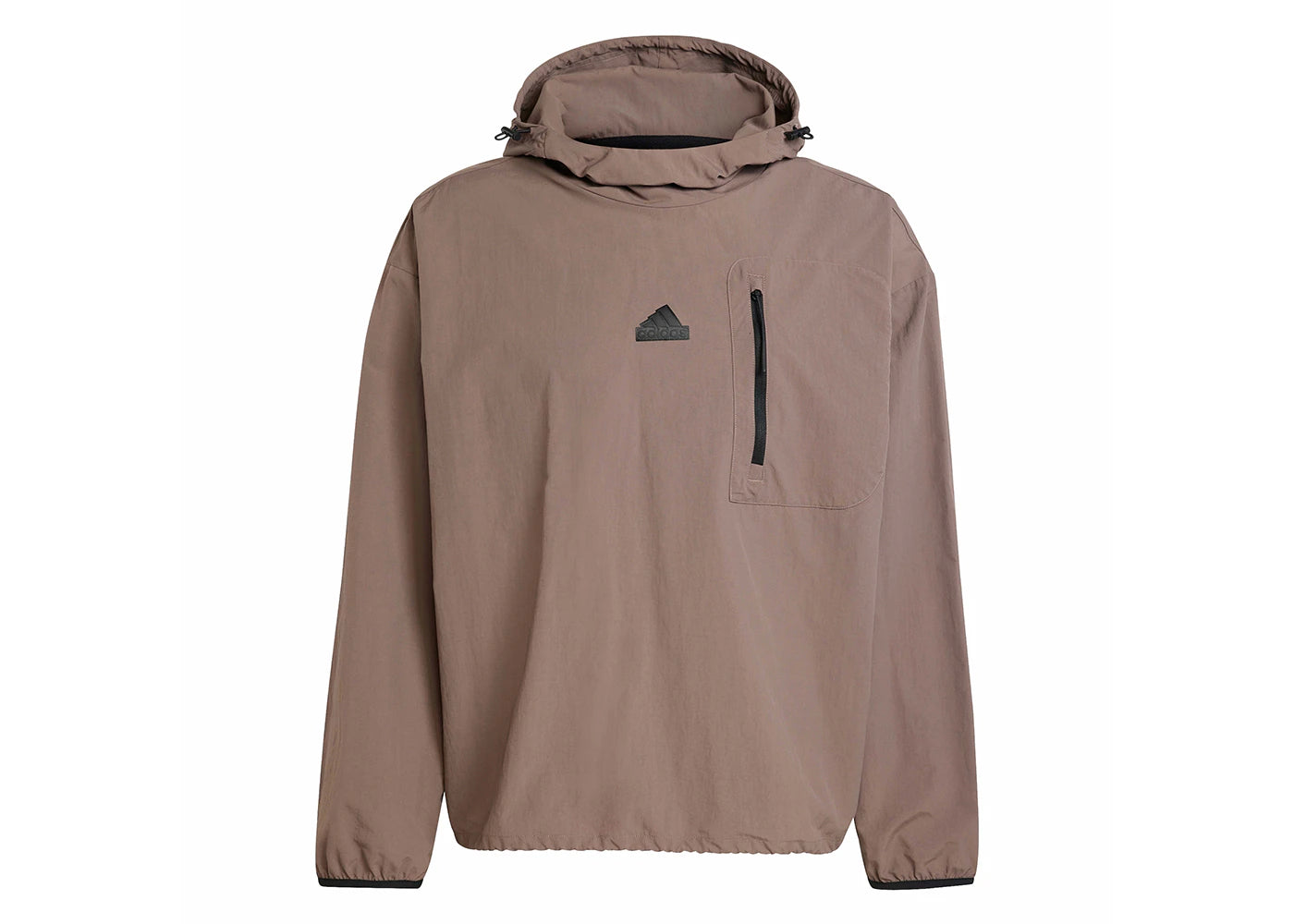 adidas City Escape Woven Hoodie Earth Strata