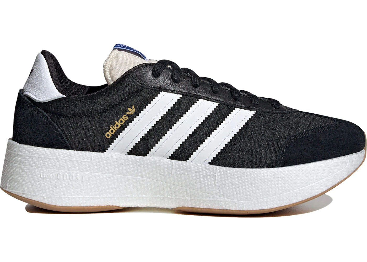 adidas City Rnr Core Black Footwear White – Side Kicks