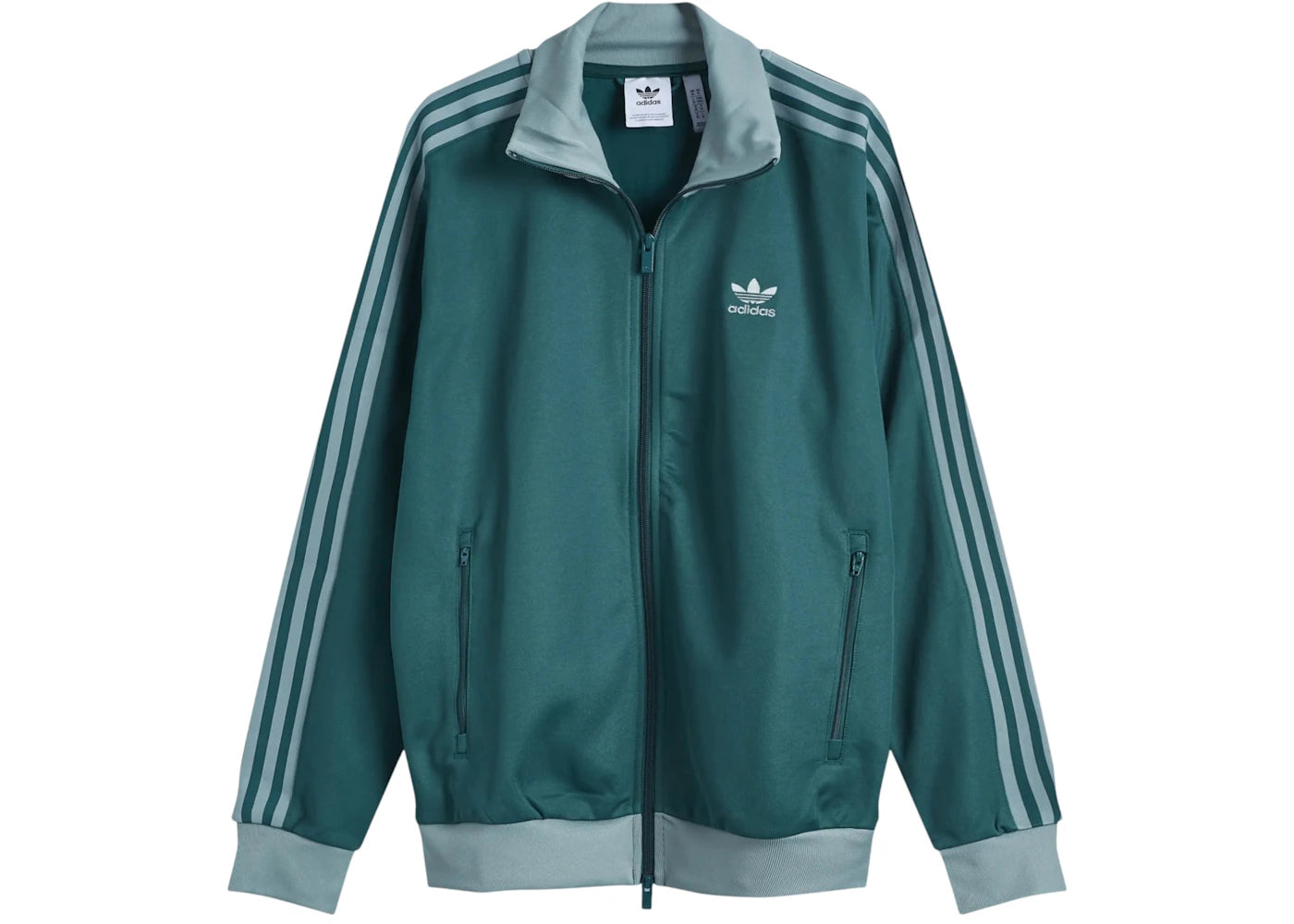 adidas Classic Track Top Collegiate Green/Silver Green