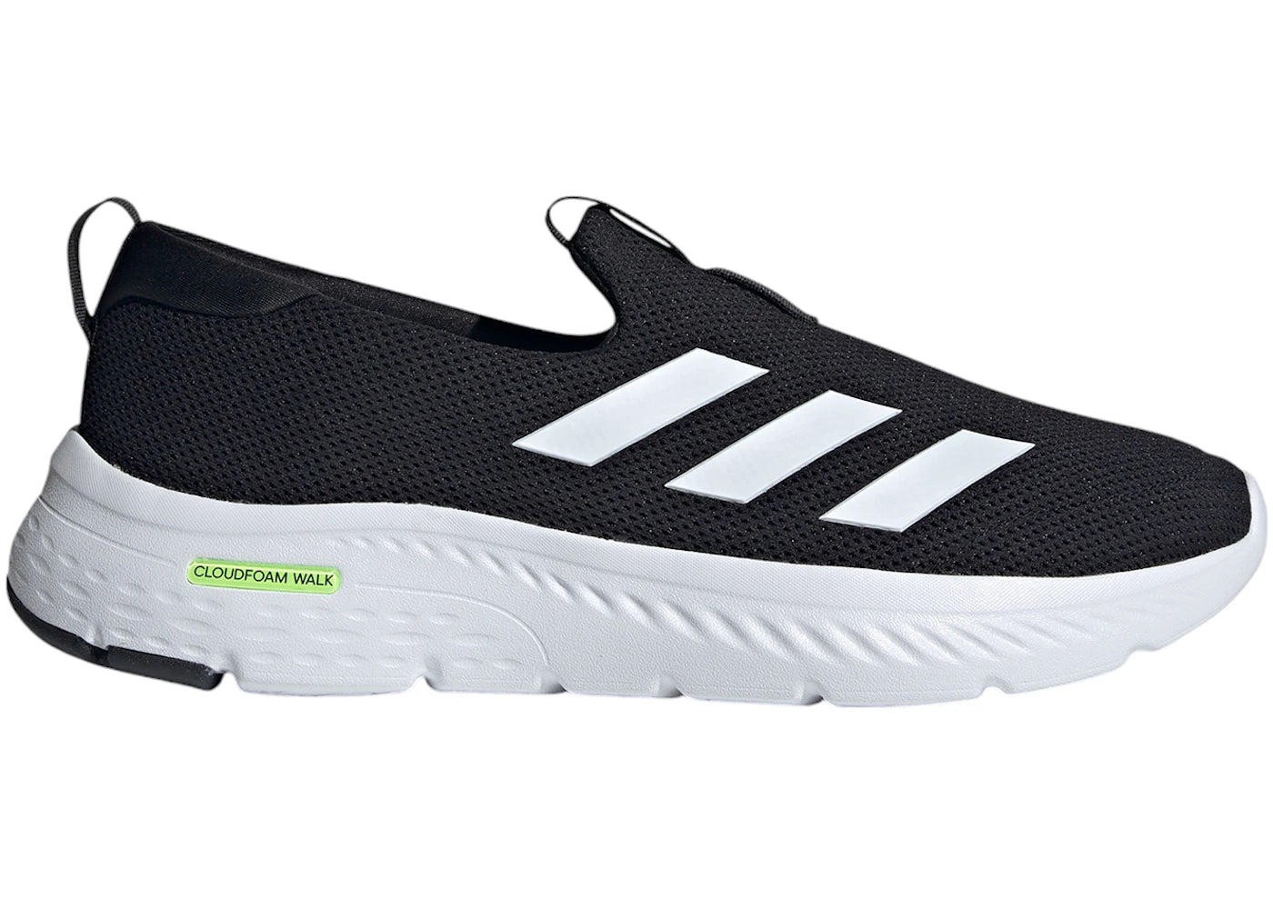 adidas Cloudfoam Move Lounger Core Black Cloud White Hi-Res Yellow