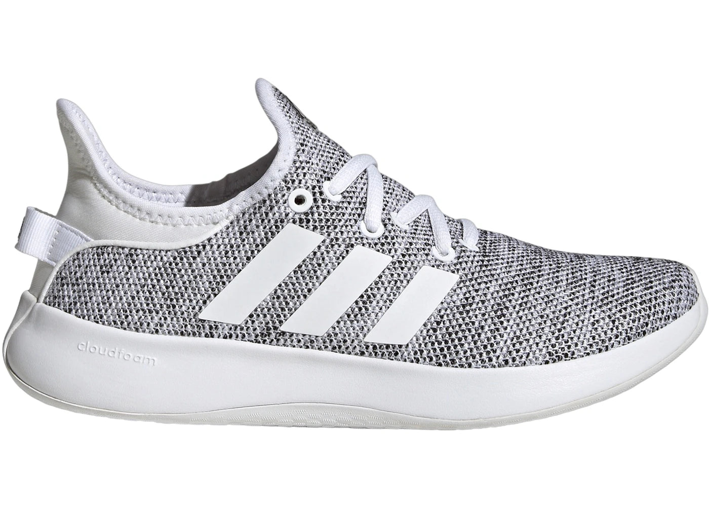 adidas Cloudfoam Pure Cloud White Core Black (Women's)
