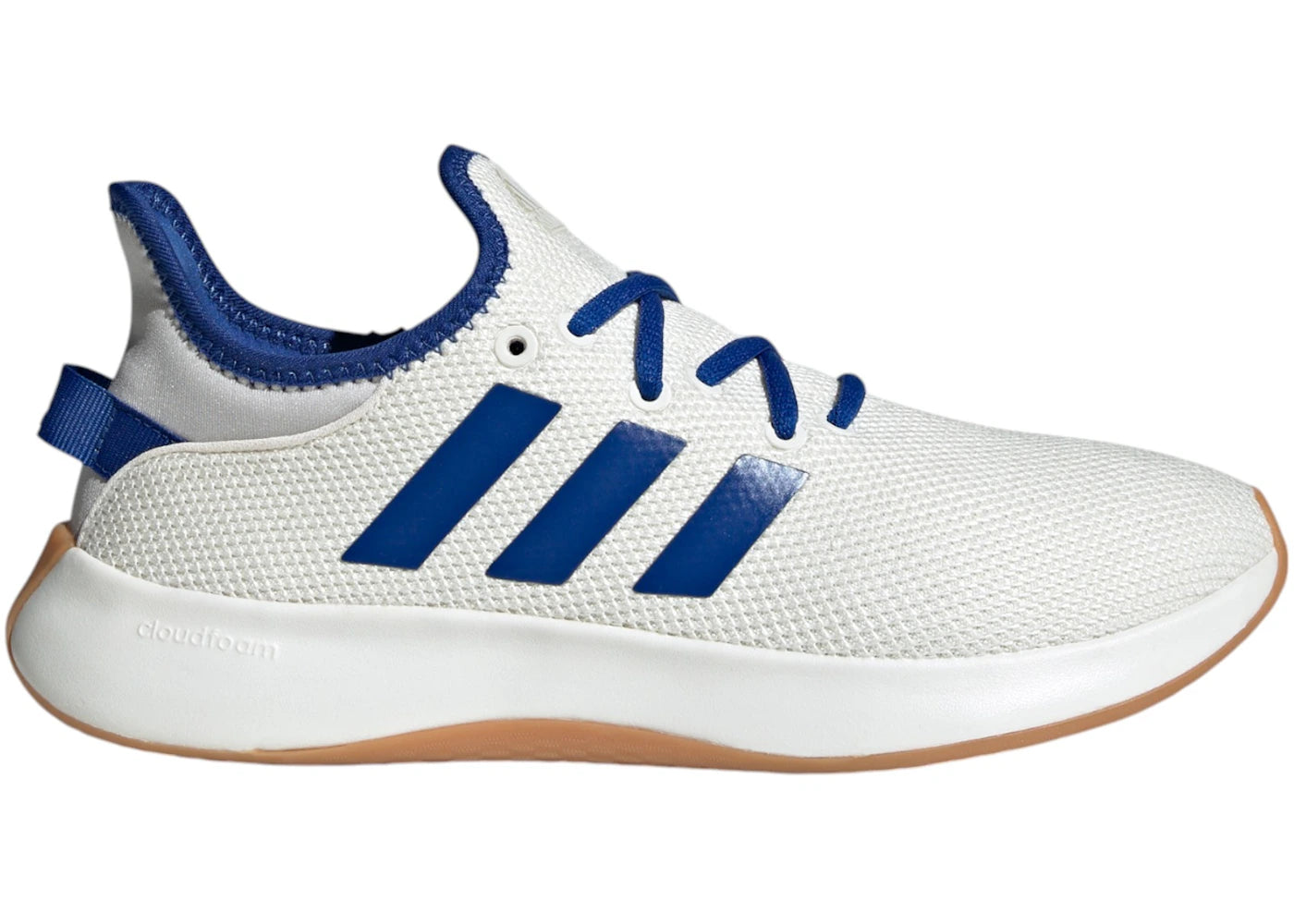 adidas Cloudfoam Pure Core White Royal Blue Grey (Women's)