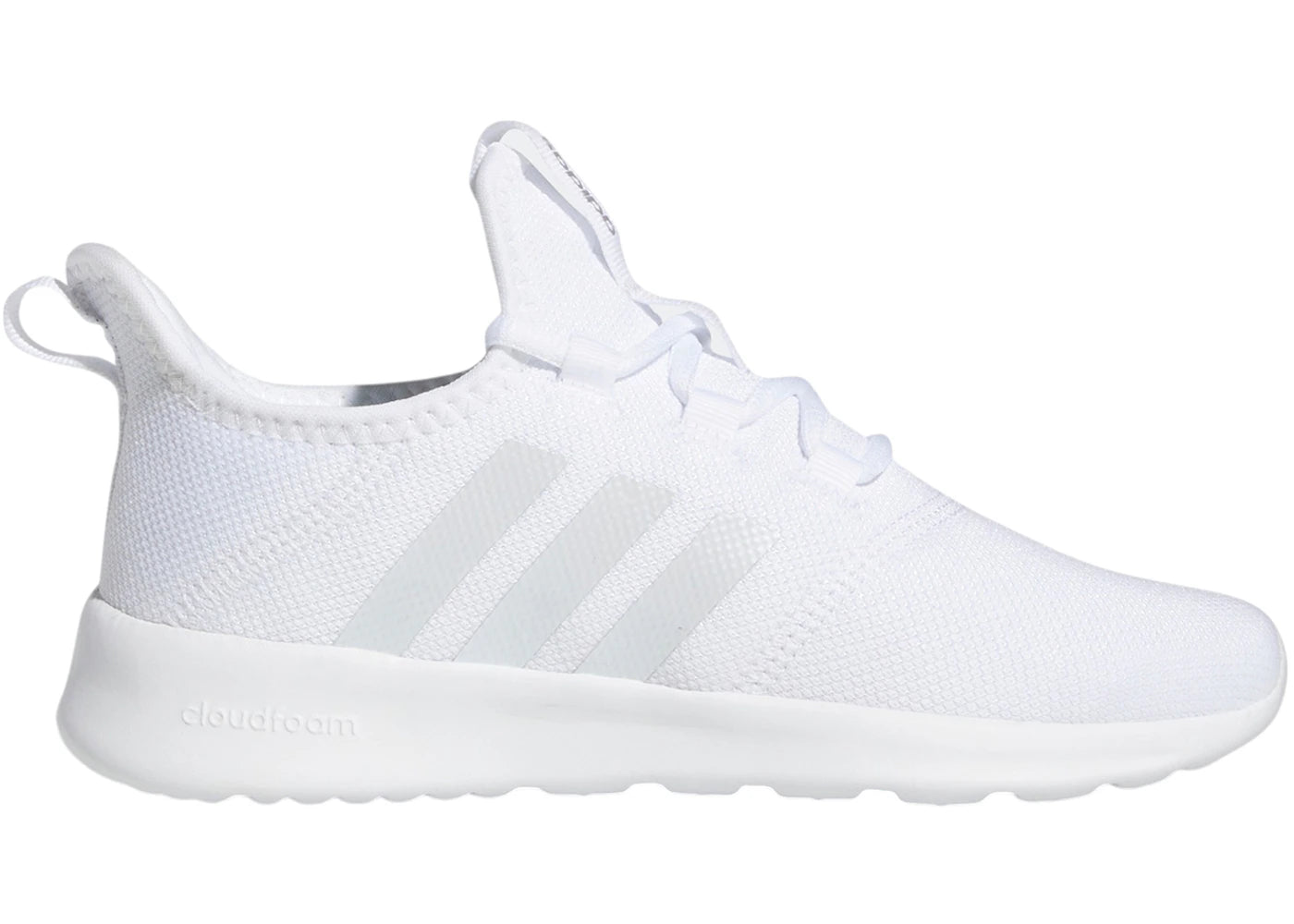 adidas Cloudfoam Pure Lifestyle Cloud White Blue Tint Silver Metallic (GS)