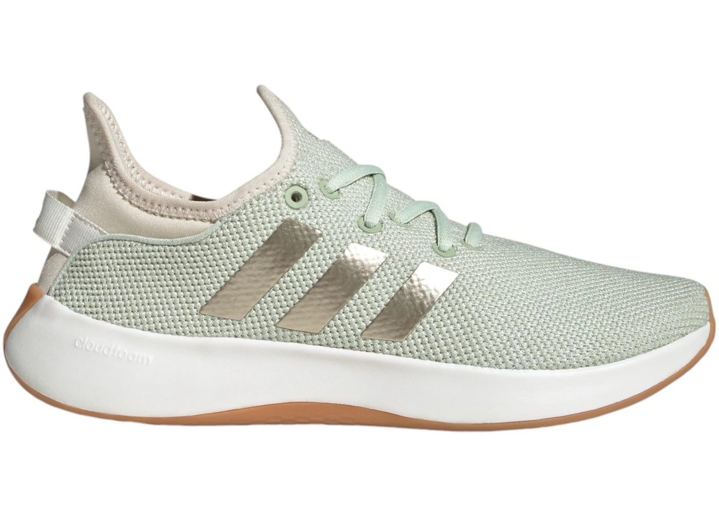 adidas Cloudfoam Pure Linen Green Linen Green Met. Wonder White (Women's)