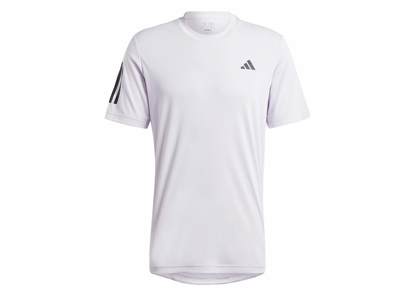 adidas Club 3-Stripes Tennis Tee Silver Dawn