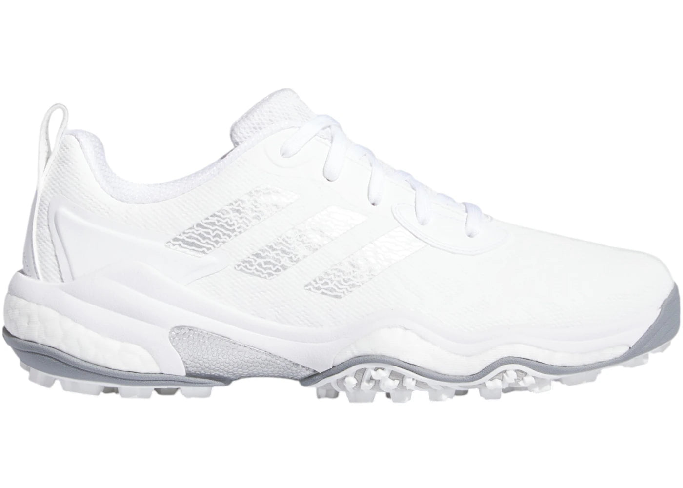 adidas Codechaos 25 Golf Cloud White Silver Metallic Grey