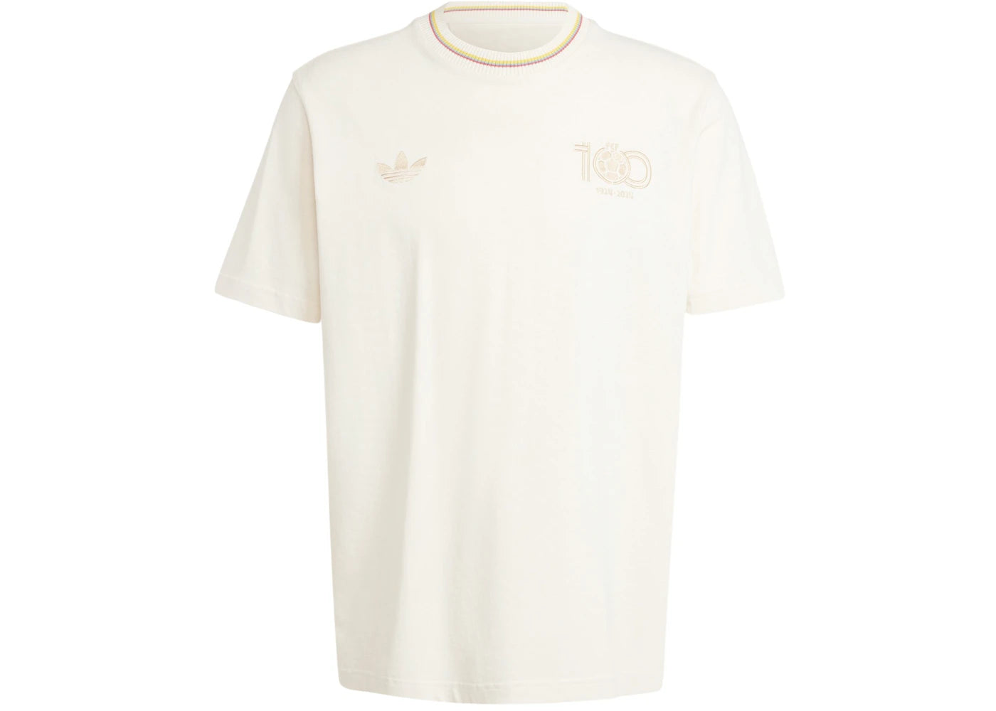 adidas Colombia Anniversary T-Shirt Chalk White