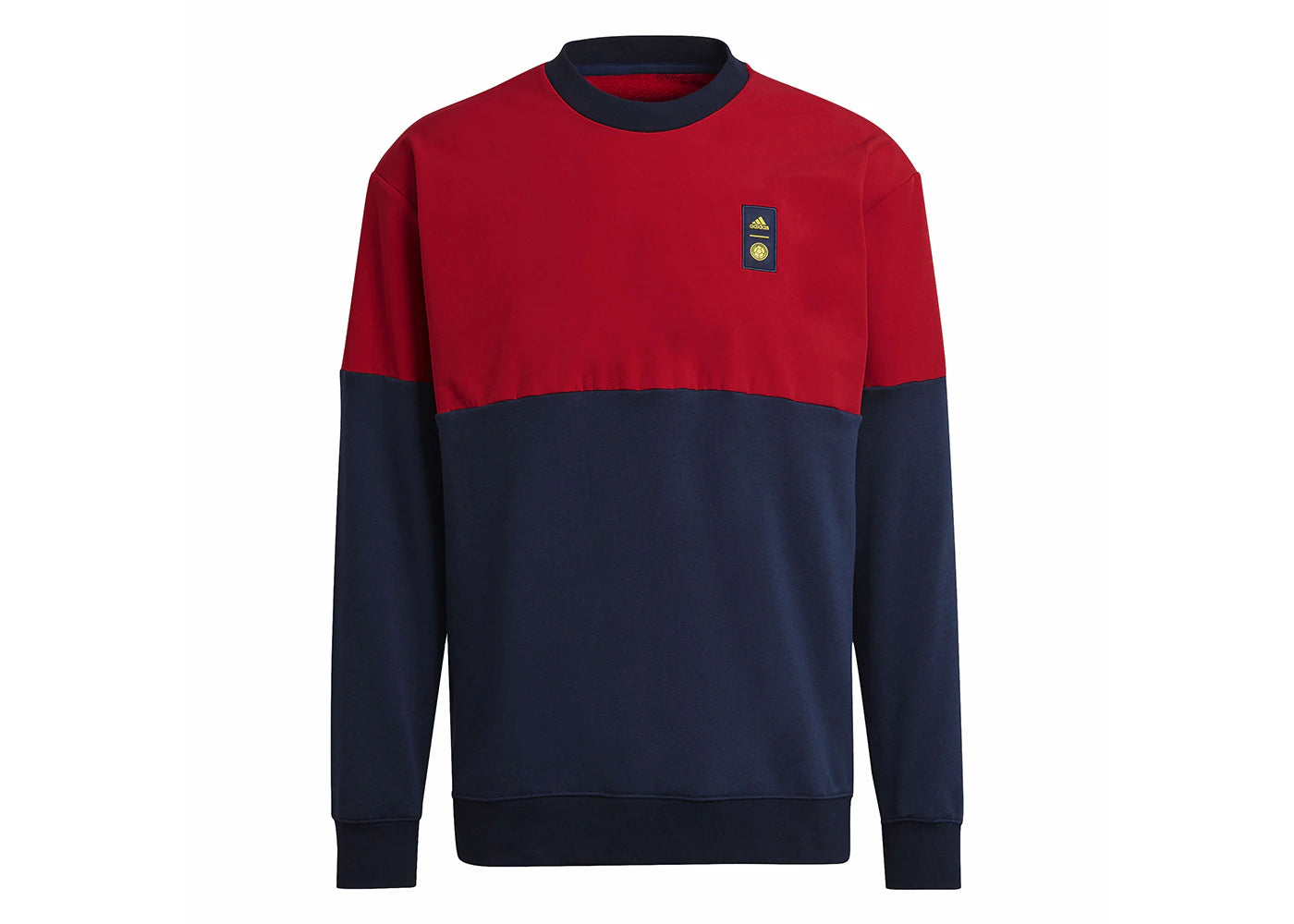adidas Colombia Crew Sweatshirt Team Power Red/Collegiate Navy