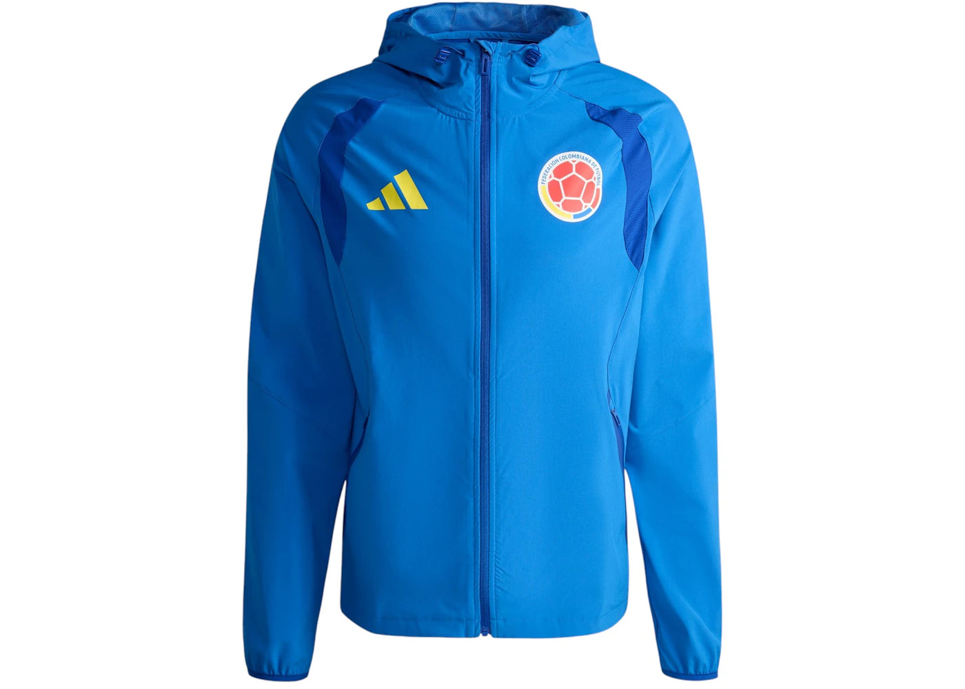 adidas Colombia Tiro Travel Full Zip Windbreaker Bright Royal