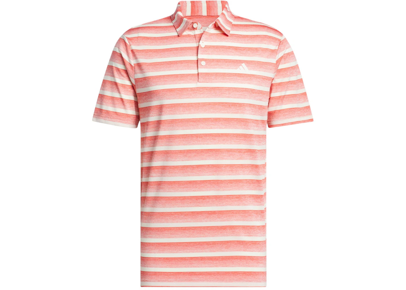 adidas Color Striped Polo Shirt Preloved Scarlet/Ivory