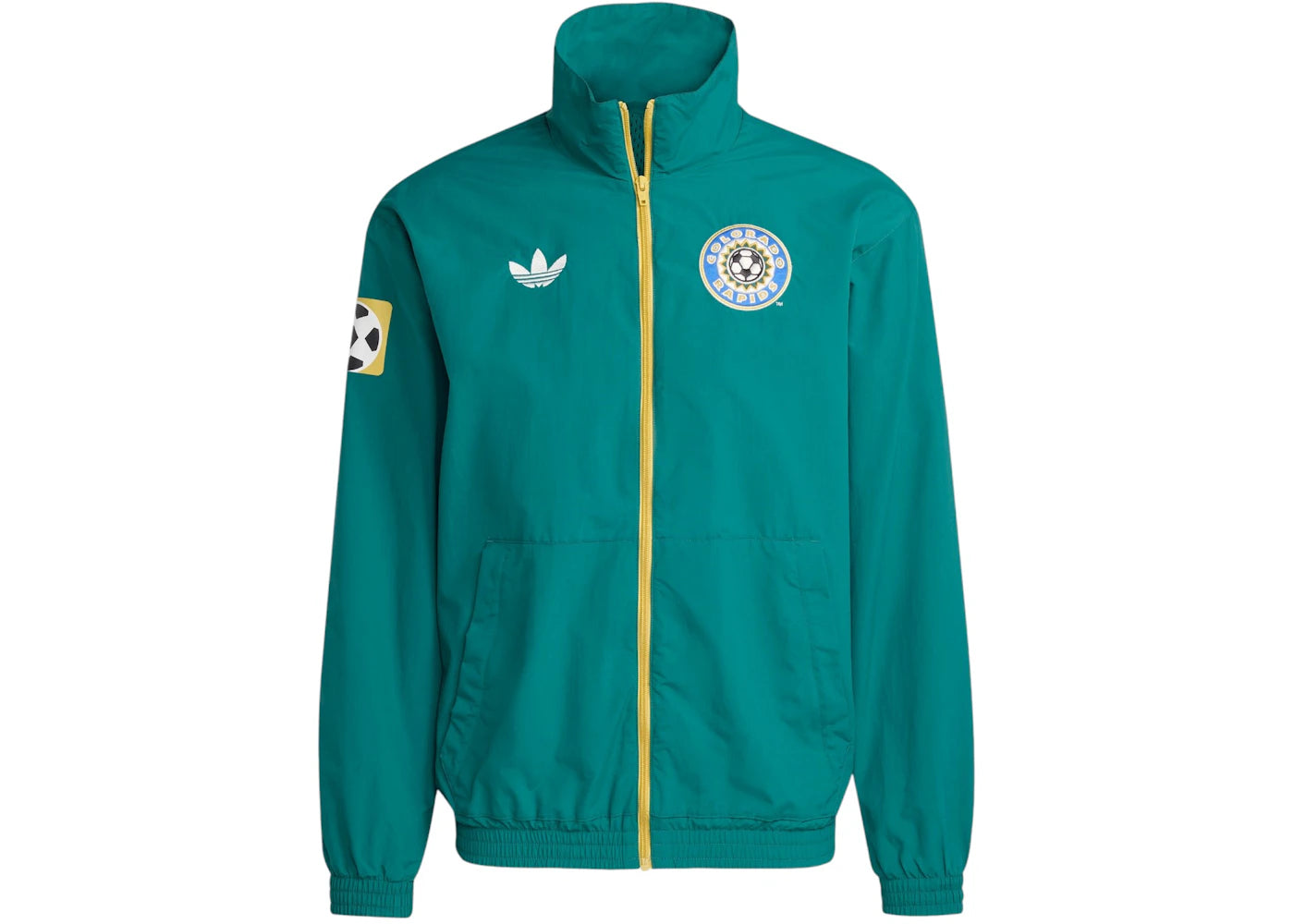 adidas Colorado Rapids 2025 Anthem Jacket Noble Green Off White