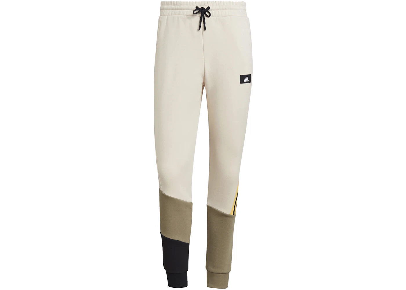 adidas Colorblock Pants Wonder White/Solar Gold