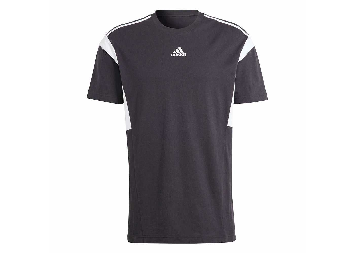 adidas Colorblock Tee Black