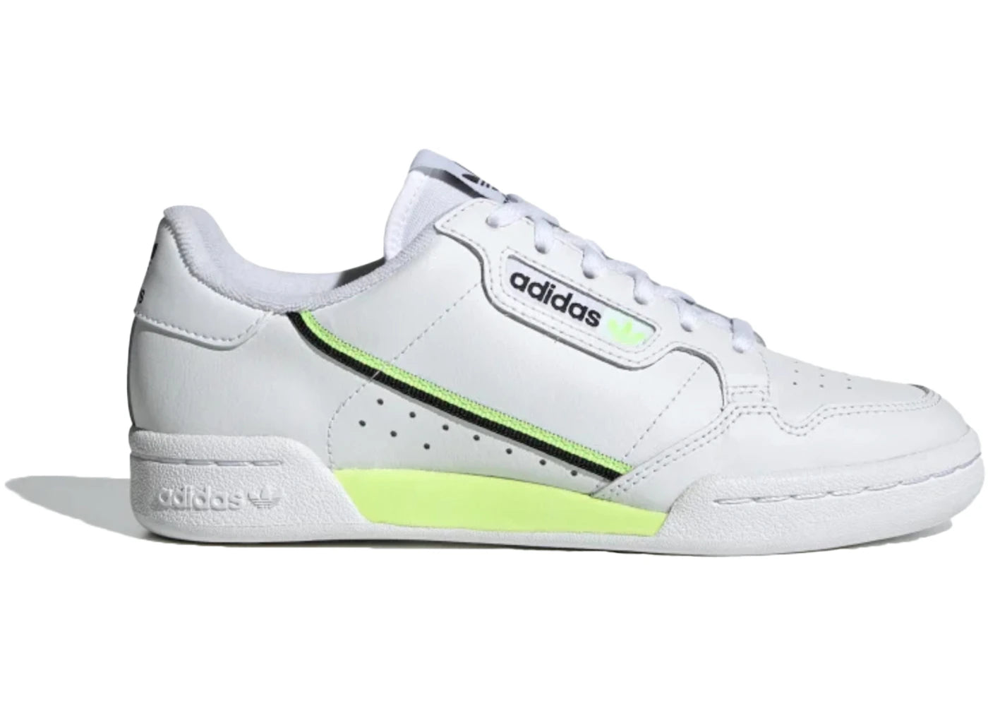 adidas Continental 80 Cloud White Signal Green (GS)