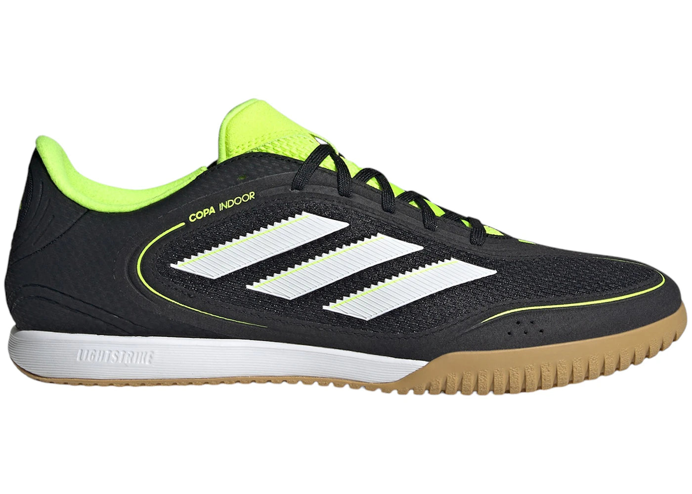 adidas Copa Court League Indoor Core Black Cloud White Lucid Lemon