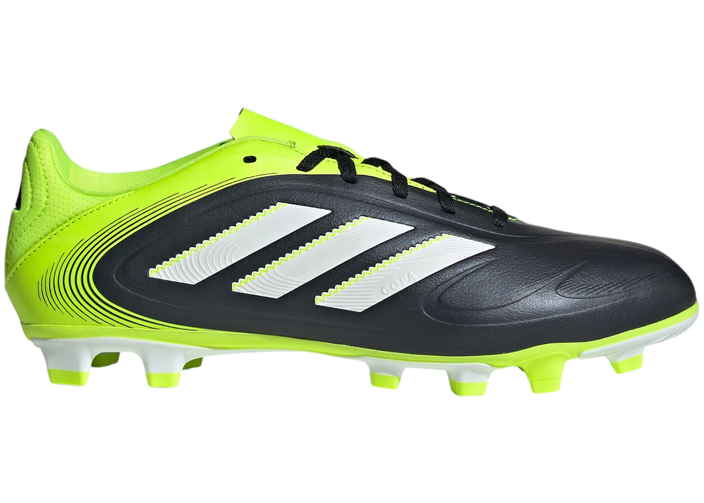 adidas Copa Pure 3 Club FG/MG Core Black Cloud White Lucid Lemon