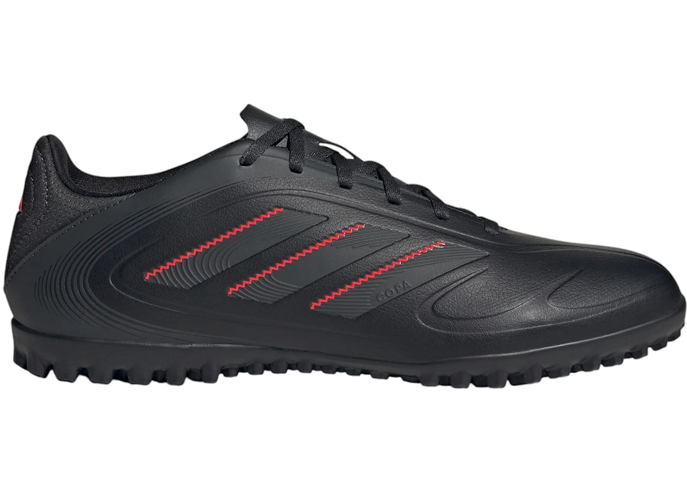 adidas Copa Pure 3 Club Turf Core Black Carbon Lucid Red