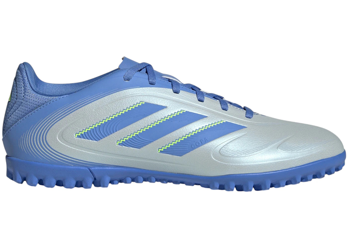 adidas Copa Pure 3 Club Turf Halo Blue Blue Fusion Lucid Lemon