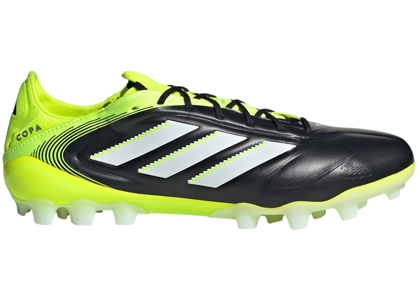 adidas Copa Pure 3 Elite 2G/3G AG Core Black Cloud White Lucid Lemon