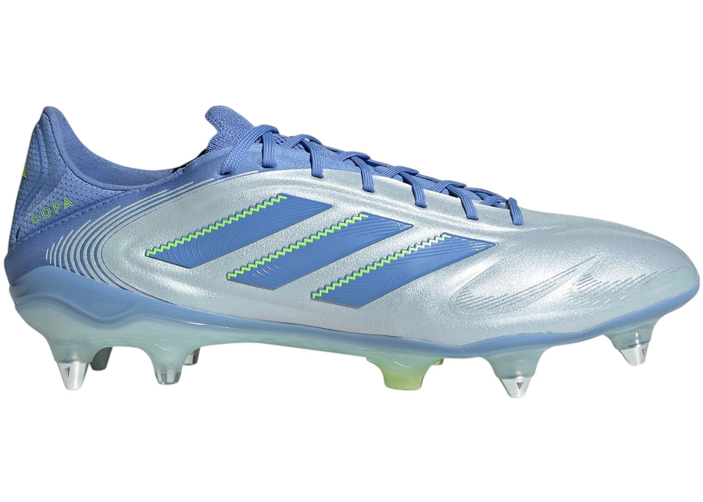 adidas Copa Pure 3 Elite SG Halo Blue Blue Fusion Lucid Lemon