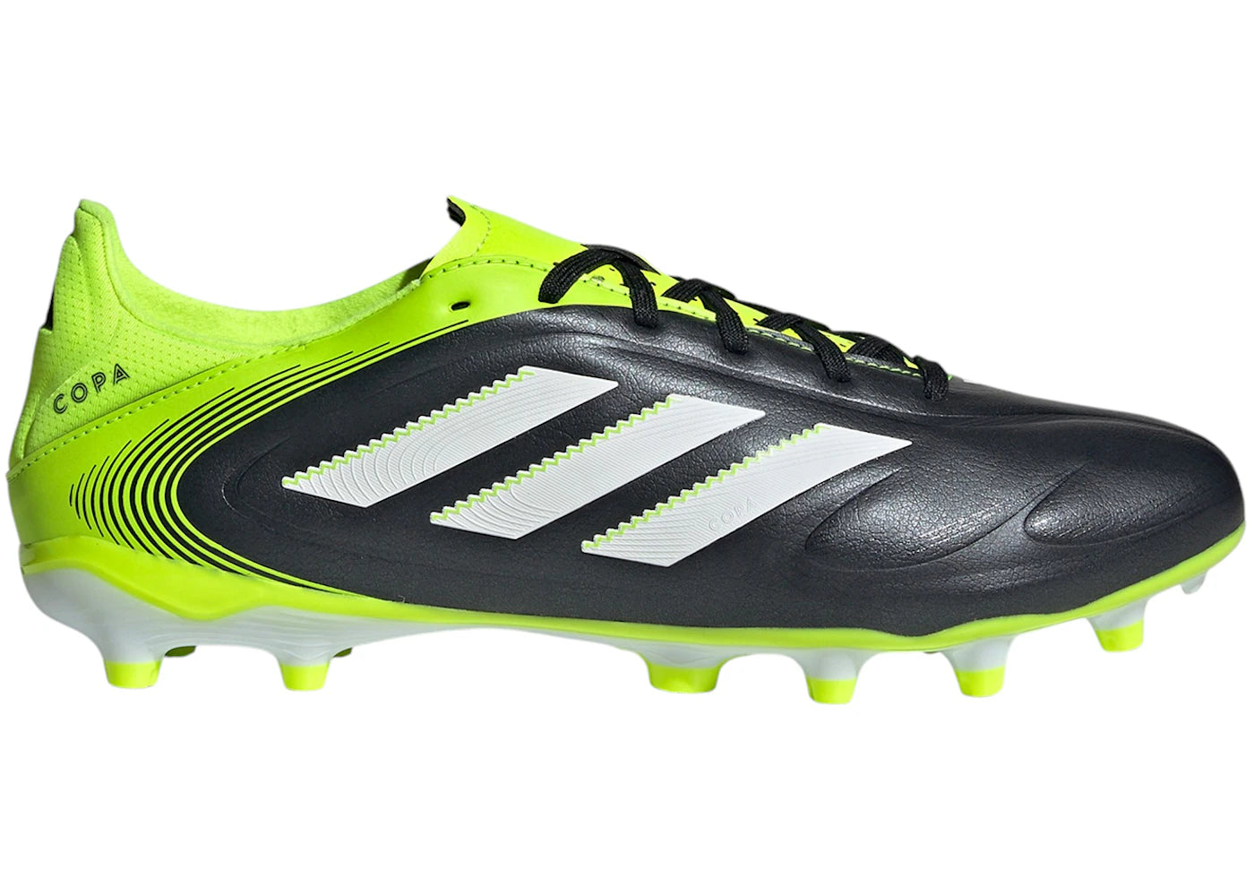 adidas Copa Pure 3 League FG/MG Core Black Cloud White Lucid Lemon