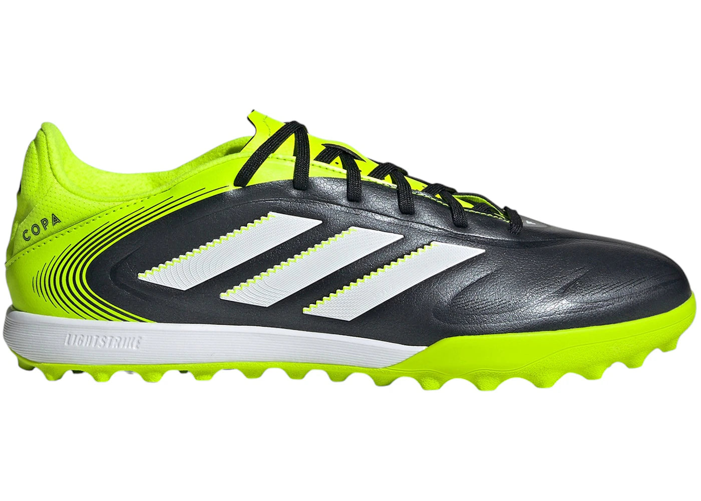 adidas Copa Pure 3 League TF Core Black Cloud White Lucid Lemon