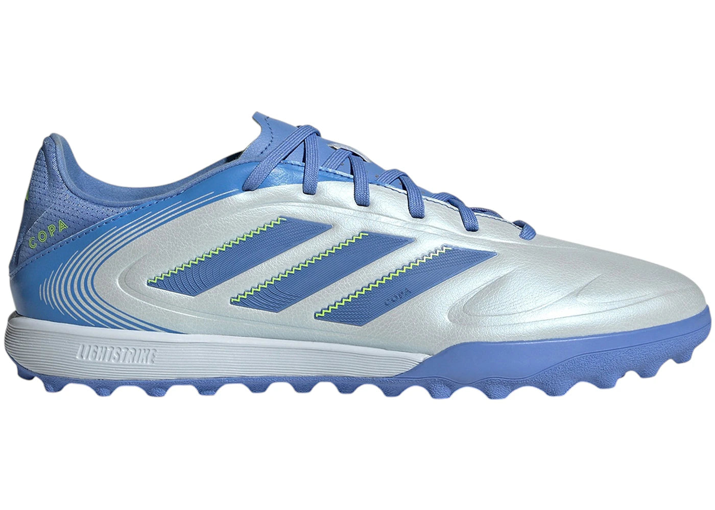 adidas Copa Pure 3 League Turf Halo Blue Blue Fusion Lucid Lemon