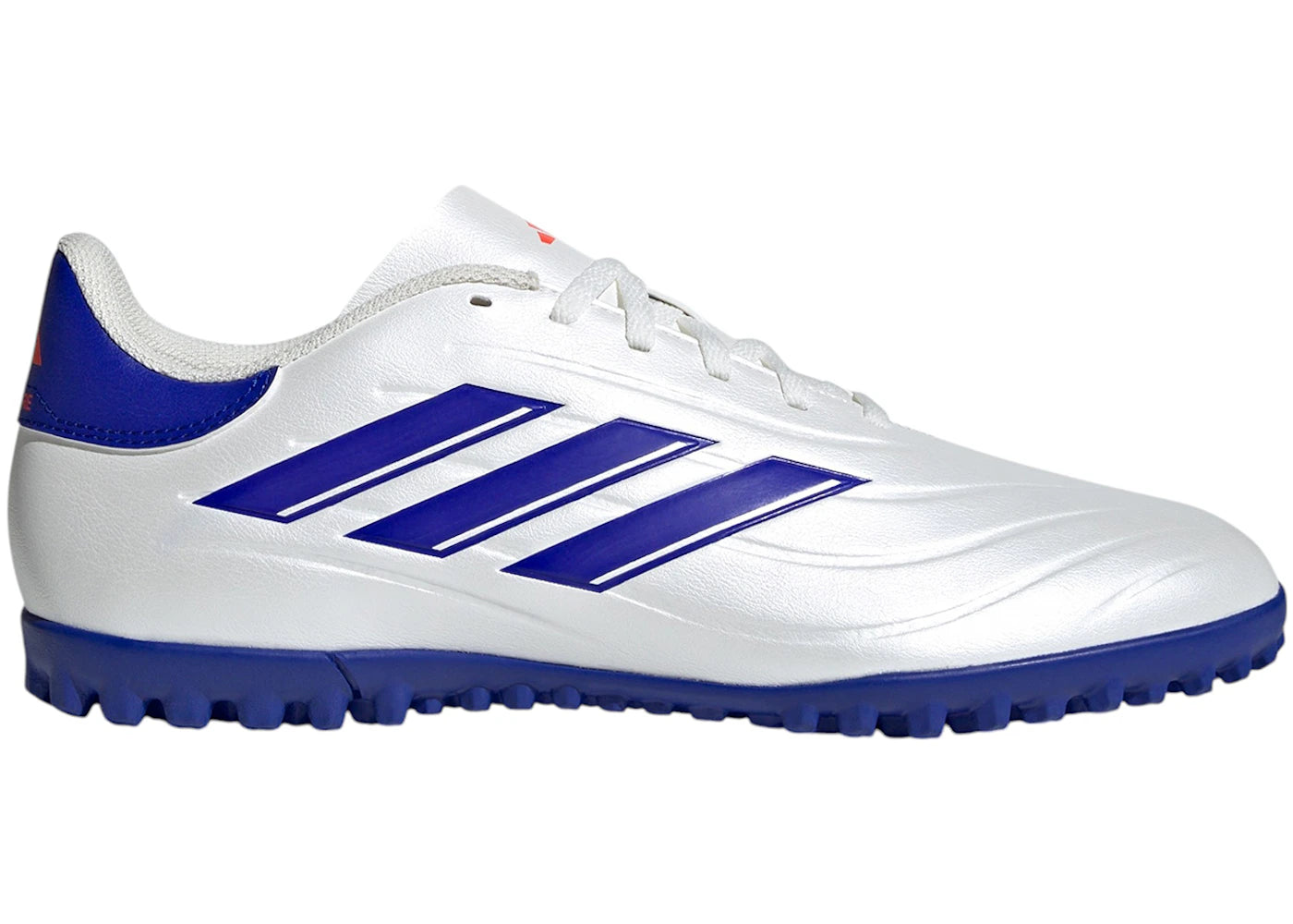 adidas Copa Pure Club Turf Cloud White Lucid Blue Solar Red