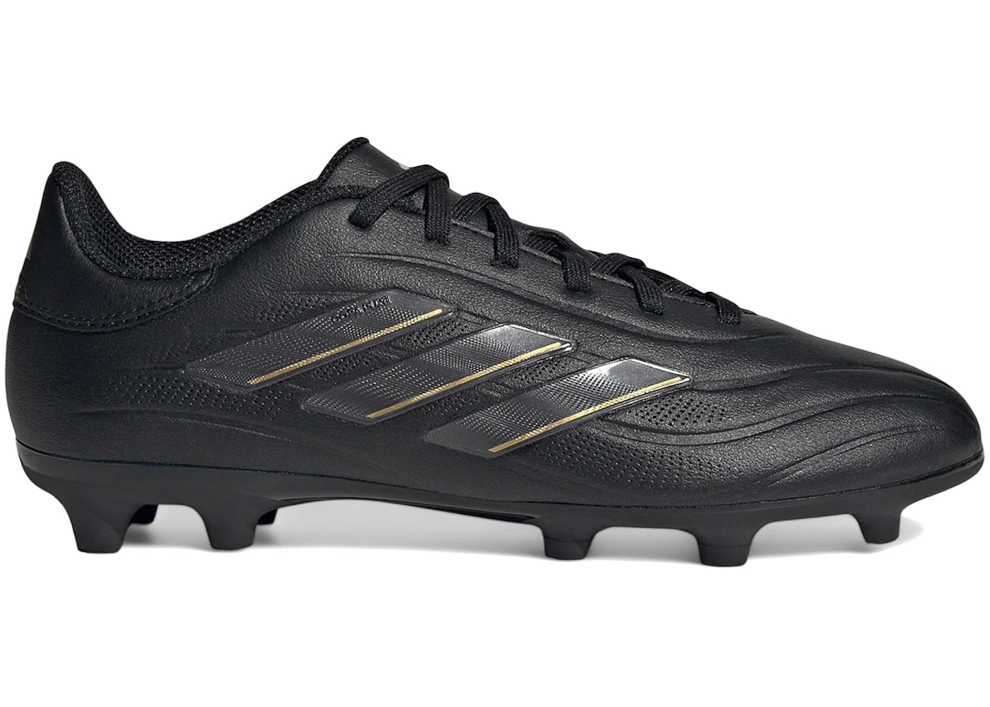 adidas Copa Pure League FG Core Black Carbon Gold Metallic (GS)