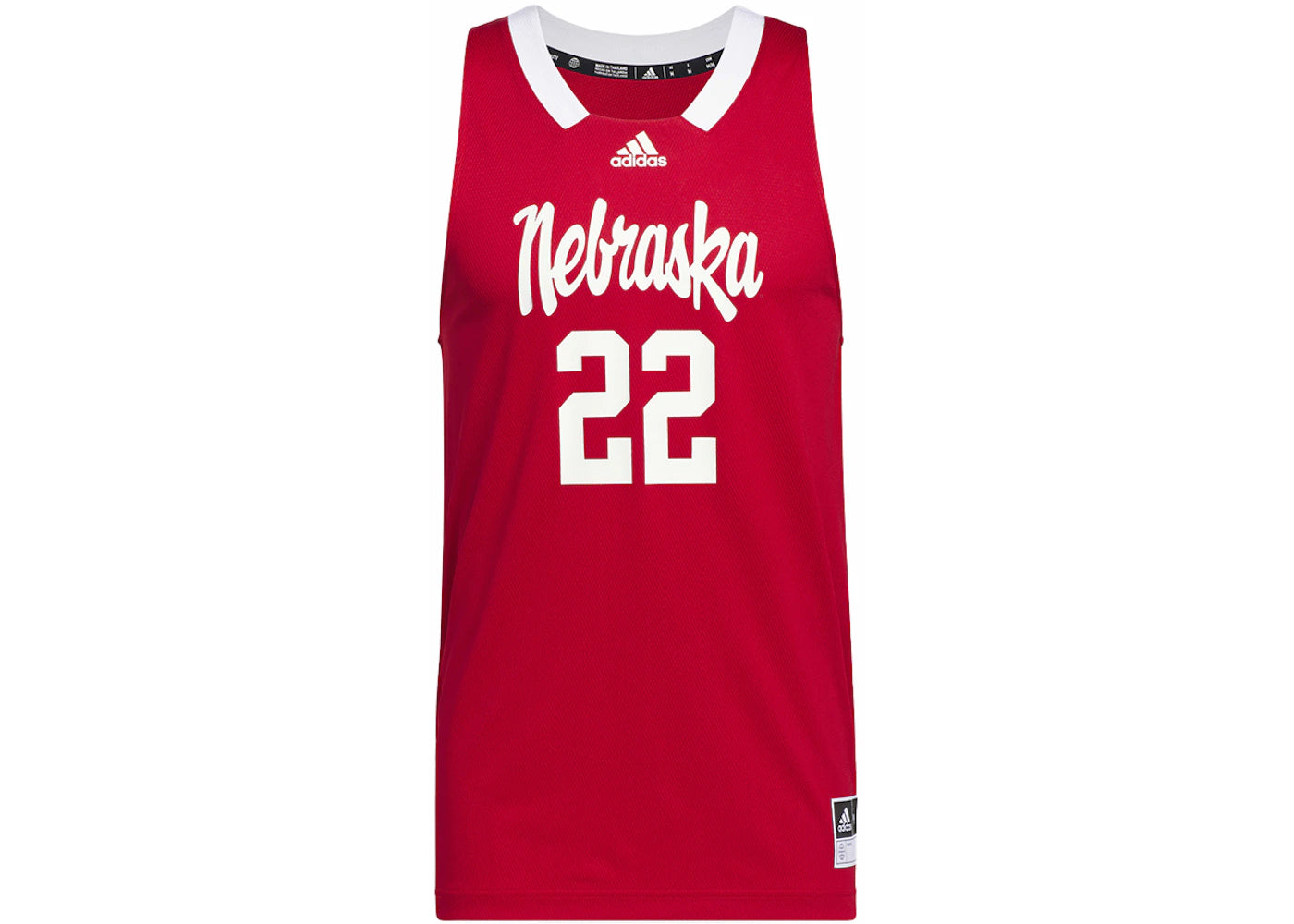 adidas Cornhuskers Swingman Jersey Team Power Red/White