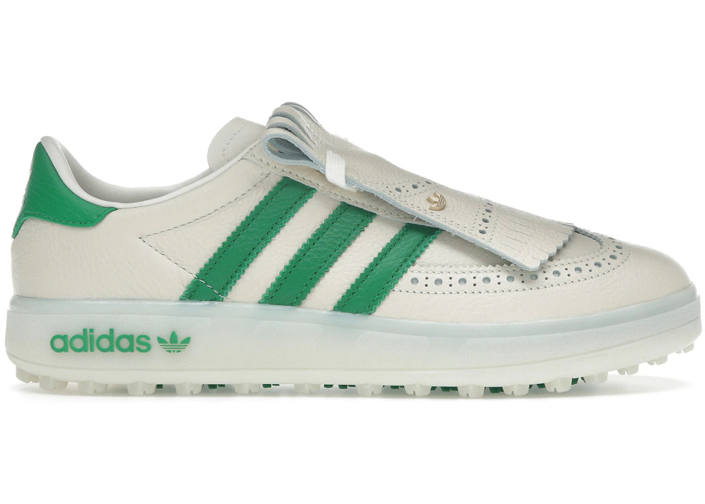 adidas Coursecup Spikeless Golf Chalk White Green Almost Yellow