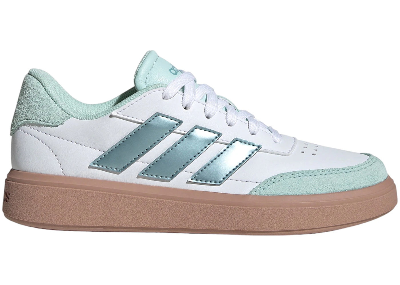 adidas Courtblock Cloud White Magic Grey Met Halo Mint (TD)