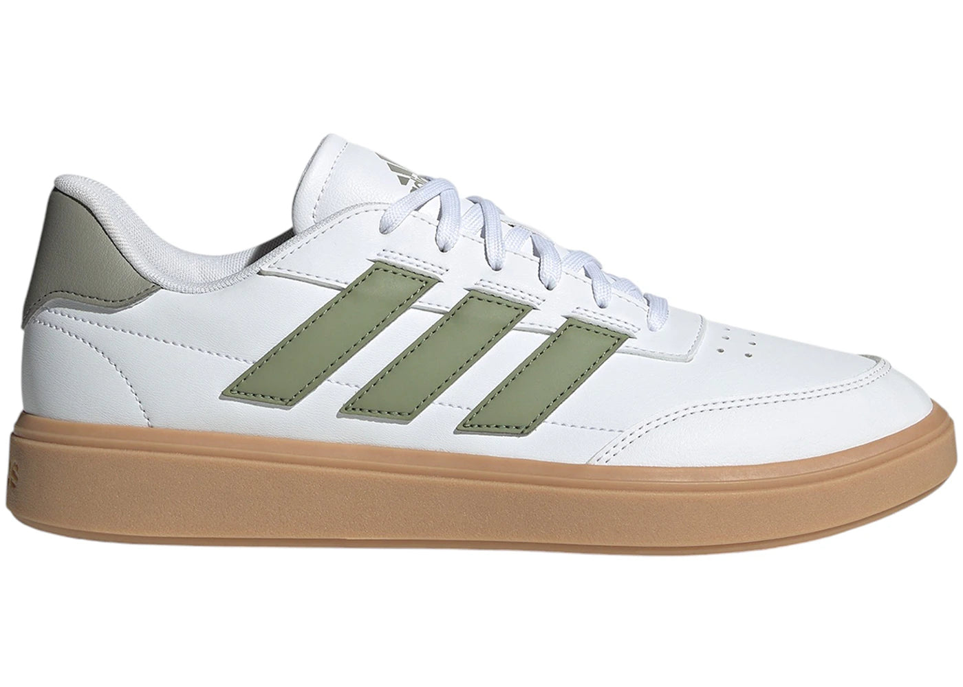 adidas Courtblock Cloud White Tent Green Olive Strata