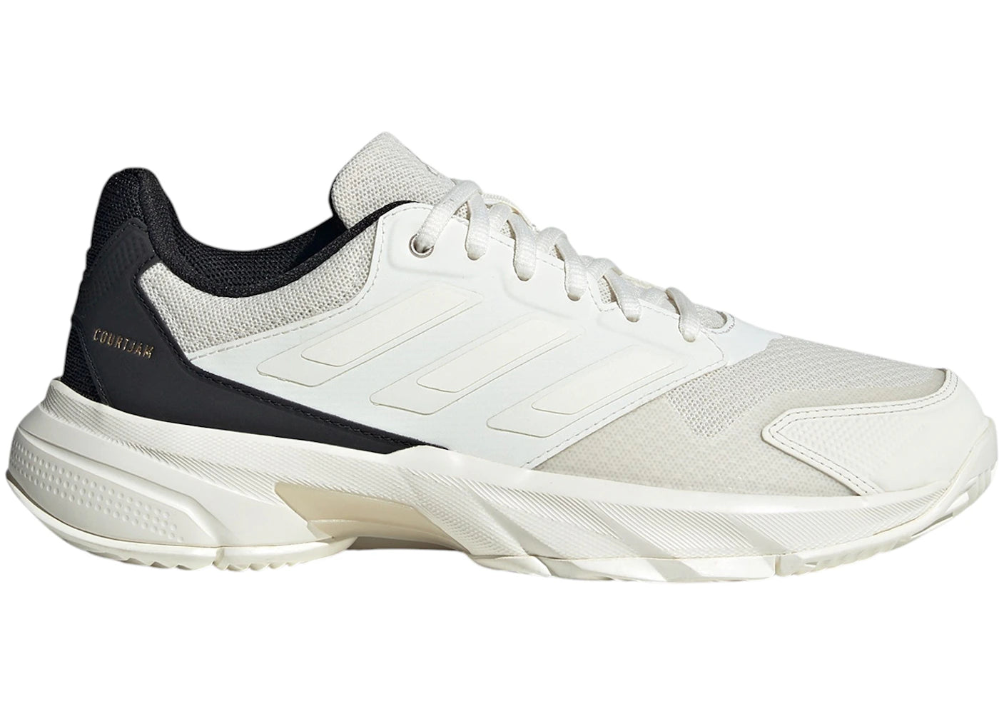 adidas Courtjam Control 3 Off White Champagne Met. (Women's)