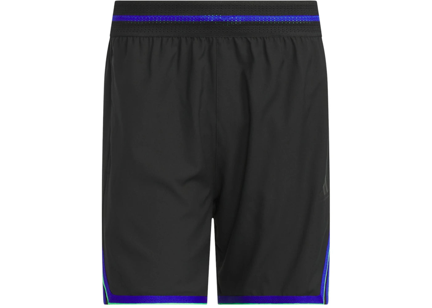 adidas Crazy Lite Shorts Black/Lucid Blue/Screaming Green