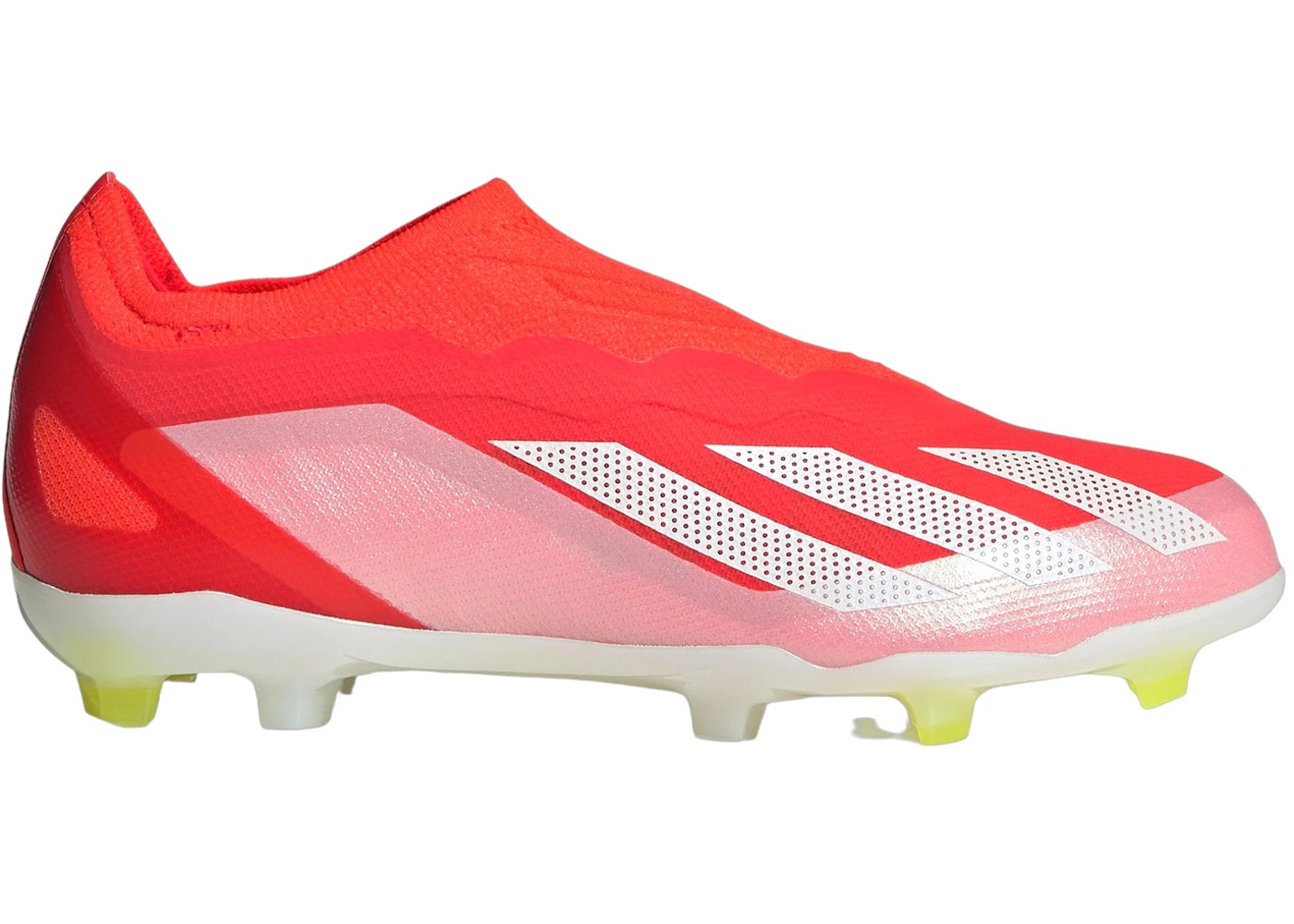 adidas Crazyfast Elite Laceless FG Solar Red Cloud White Team Solar Yellow (GS)