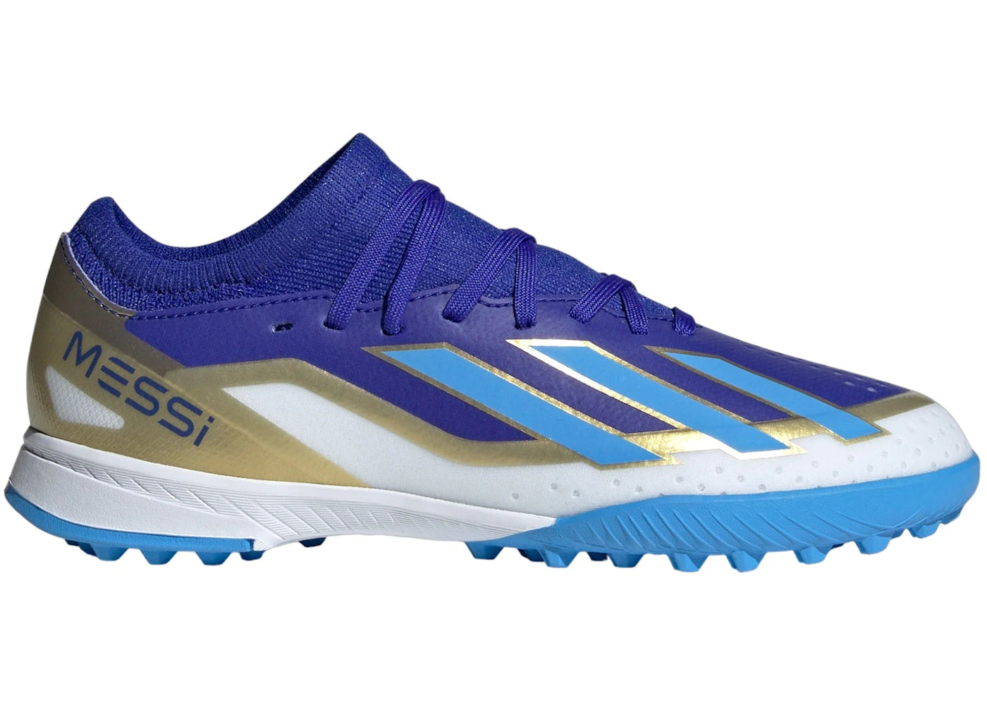 adidas Crazyfast Messi League Turf Lucid Blue Blue Burst Cloud White (GS)