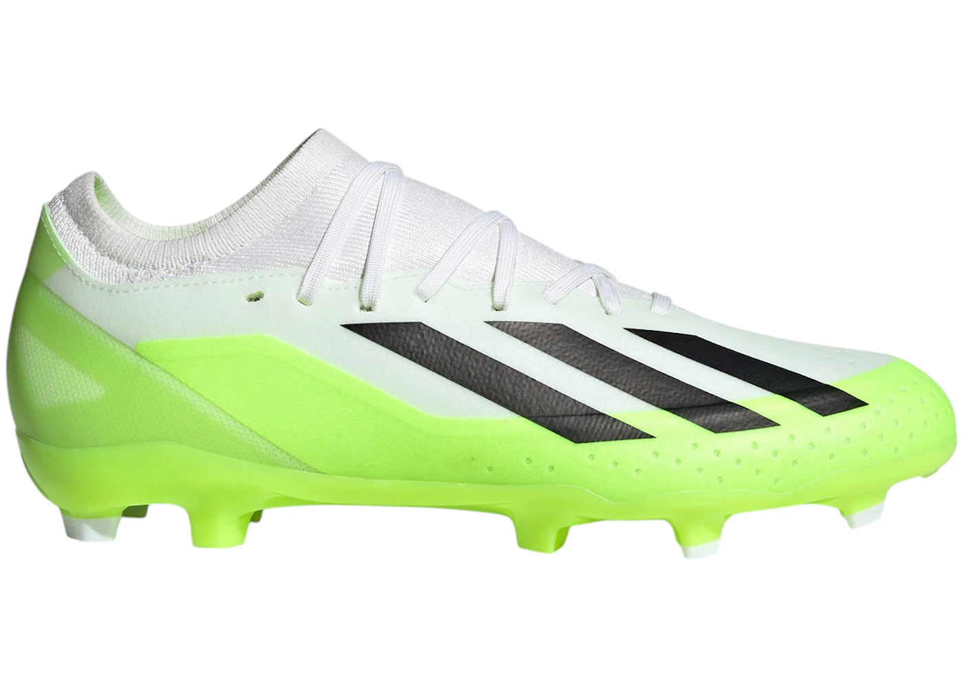 adidas X Crazyfast.3 FG Cloud White Core Black Lucid Lemon (Women's)