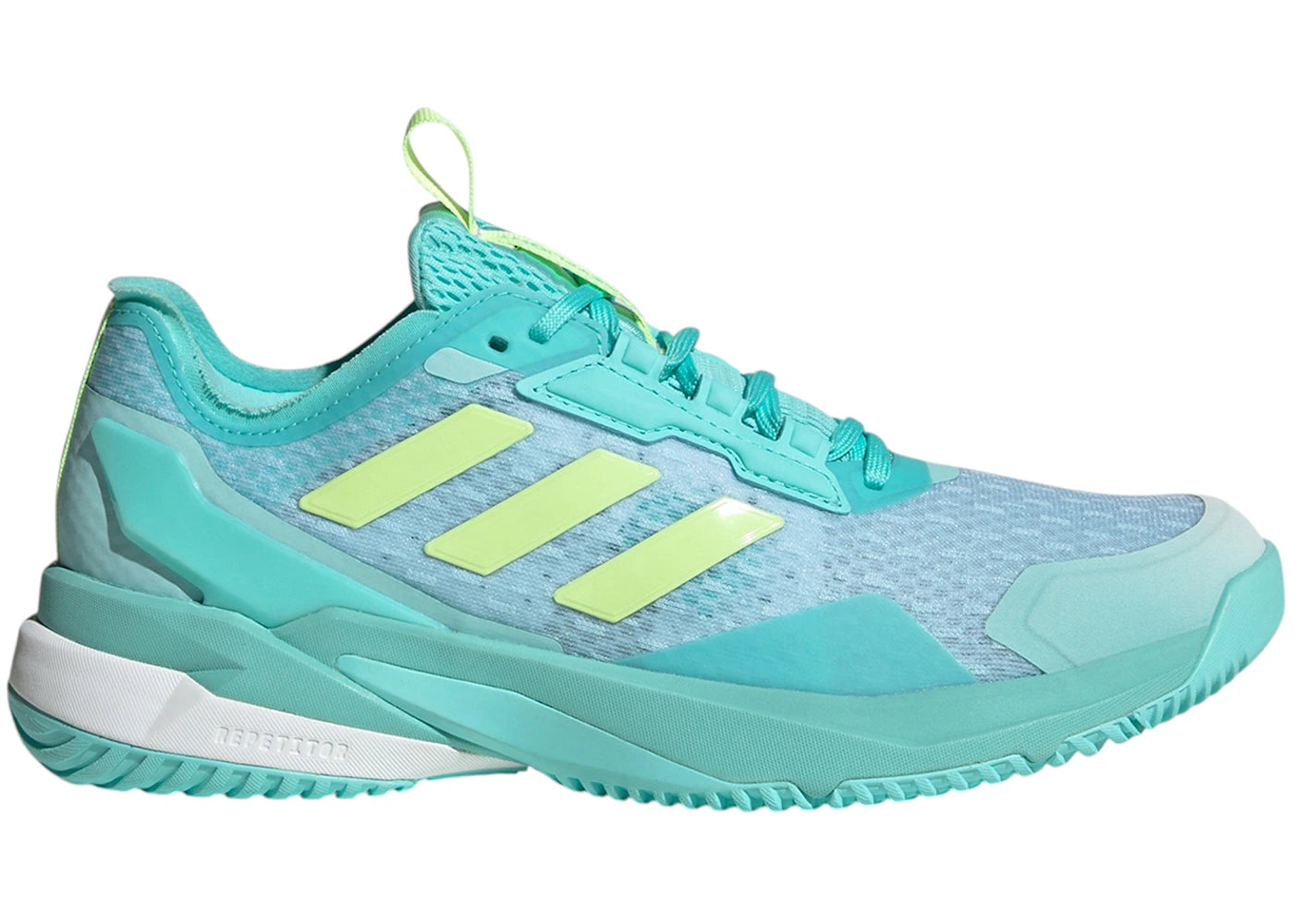 adidas Crazyflight 6 Indoor Flash Aqua Hi-Res Yellow (Women's)