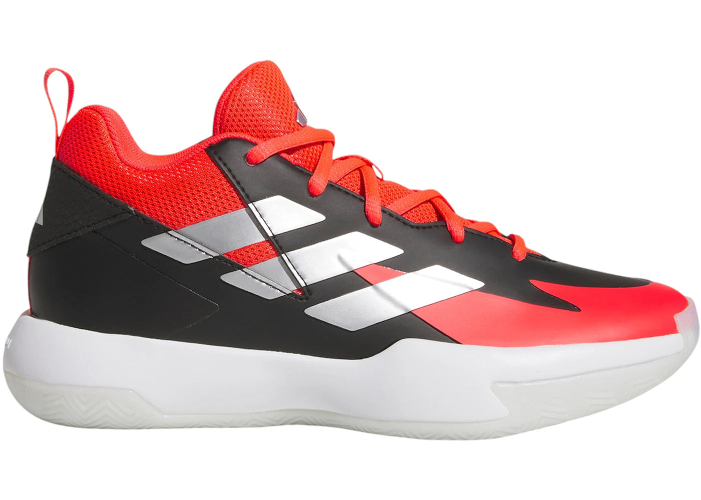 adidas Cross 'Em Up Select Cloud White Silver Metallic Crystal White (GS)