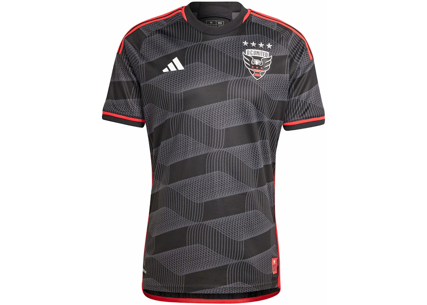 adidas D.C. United 24/25 Home Authentic Jersey Black