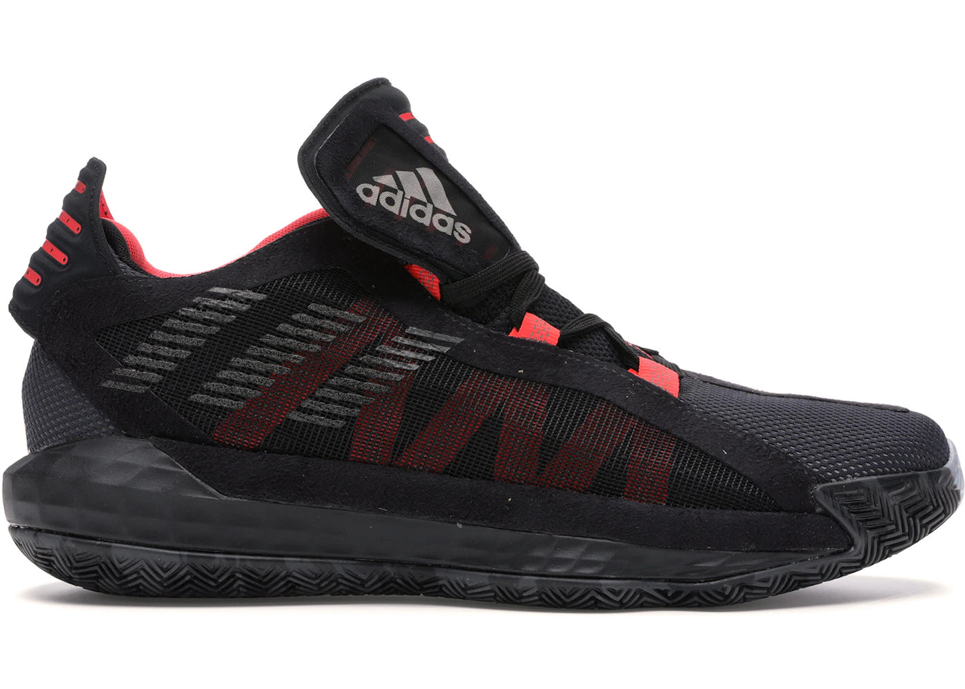 adidas Dame 6 Black Red