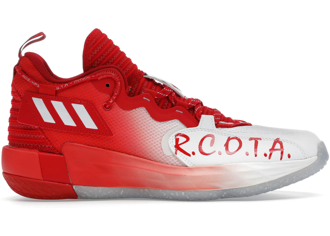 adidas Dame 7 Opponent Advisory Red
