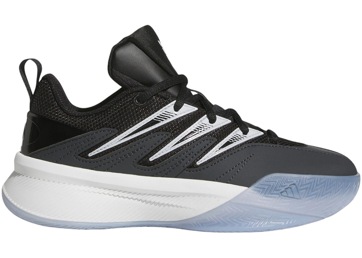 adidas Dame Certified 3 Core Black Clear Grey Carbon (GS)