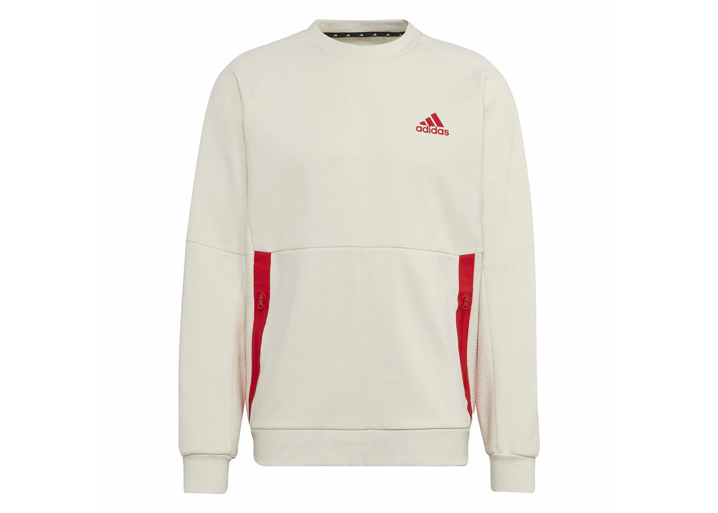adidas Designed For Gameday Crew Sweatshirt Wonder White