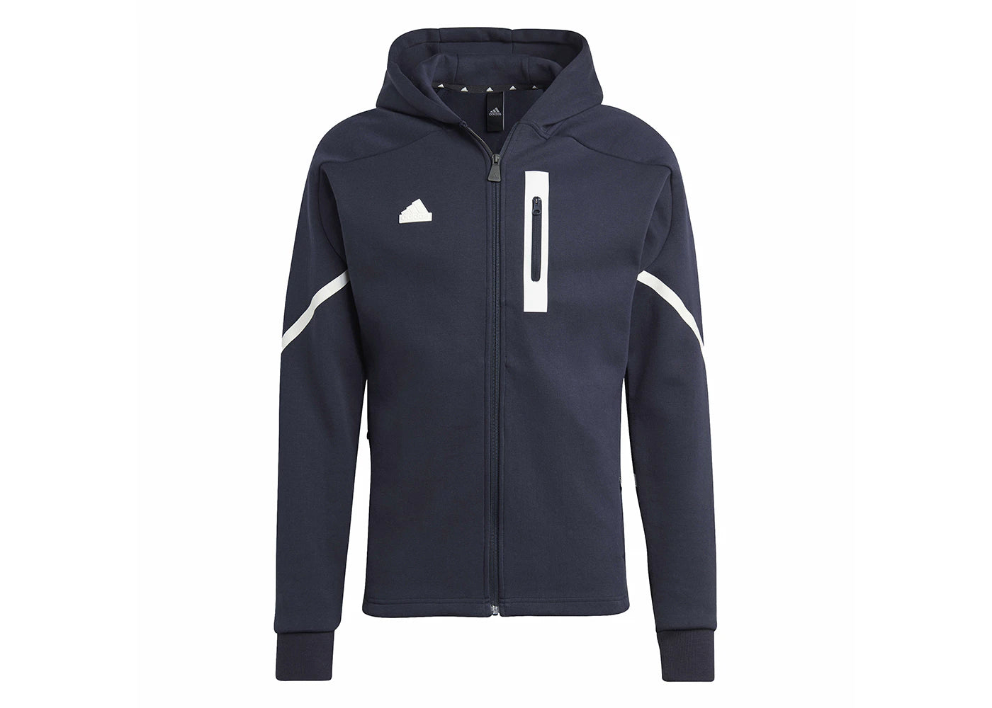 adidas Designed For Gameday Full-Zip Hoodie Legend Ink