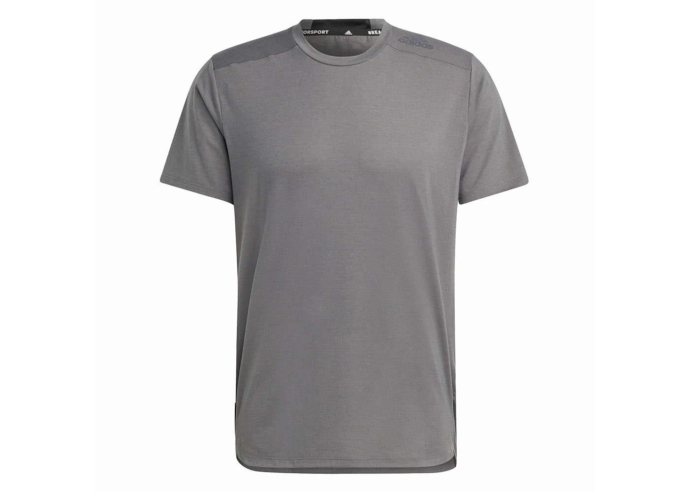 adidas Designed for Training Tee Grey Five